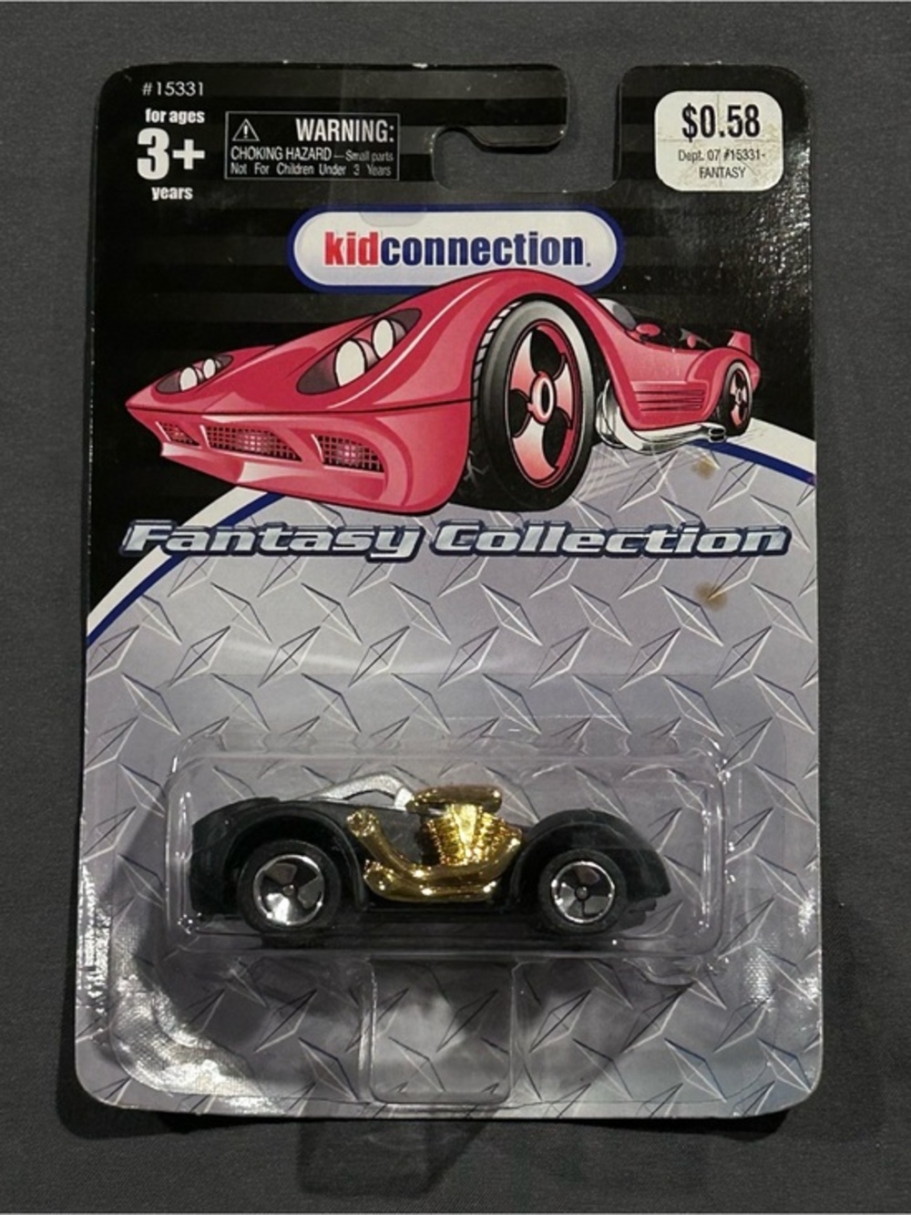 kidconnection Black & Gold Fantasy Collection Car
